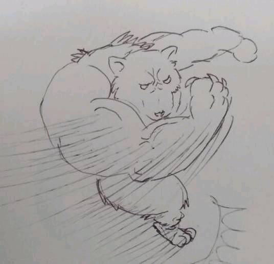 日本网友吐槽：想画条追着尾巴转圈圈的狗狗，截止画成了肌肉壮汉